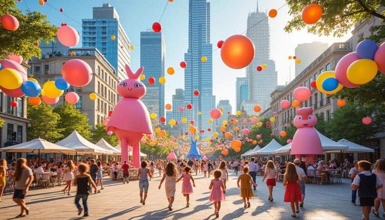 découvrez estiv’halles 2025, une célébration royale dédiée à l'enfance en milieu urbain. plongez dans un univers festif où les enfants sont à l'honneur à travers des activités ludiques, des spectacles enchanteurs et des rencontres mémorables. un rendez-vous incontournable pour les familles en quête d'émerveillement et de convivialité au cœur de la ville.