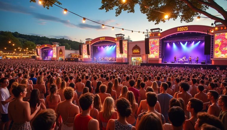 découvrez f'estivada 2025, un festival incontournable à rodez qui vous propose trois soirées vibrantes et douze concerts exceptionnels. ne manquez pas le coup d'envoi ce vendredi pour vivre des moments musicaux inoubliables!