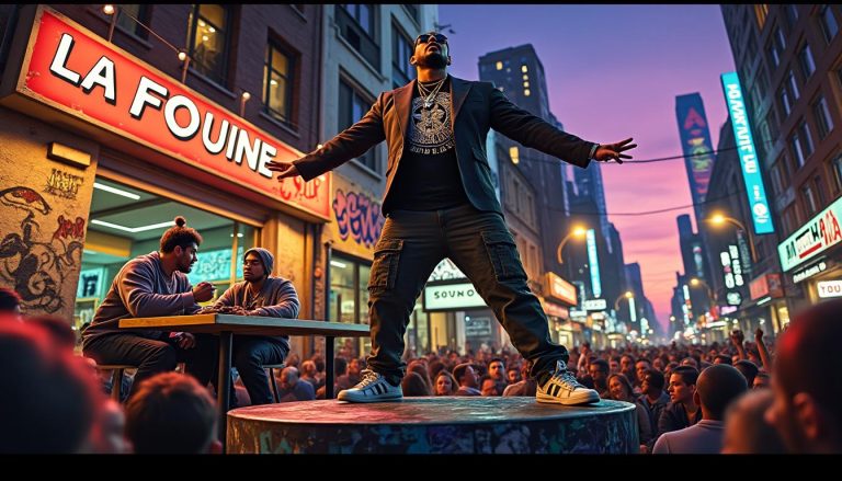 découvrez le retour puissant de la fouine avec son nouveau morceau 'chalgoumi', où il n'hésite pas à critiquer lomepal et pascal praud. plongez dans l'univers engagé de cet artiste incontournable qui secoue la scène musicale française.