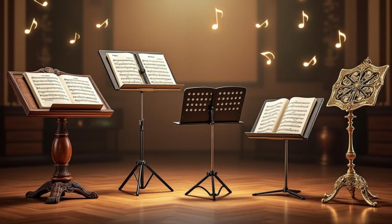 découvrez les différents types de pupitres musicaux adaptés à chaque musicien. apprenez à choisir le pupitre idéal pour vos besoins, qu'il s'agisse de supports pliables, de pupitres en bois ou de modèles électroniques. améliorez votre expérience musicale avec des conseils pratiques et des recommandations sur les meilleurs pupitres.
