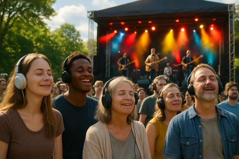 découvrez la tendance innovante des concerts audio avec pause guitare 2025, où des auditeurs plongent dans une expérience musicale immersive sans visuel. rejoignez-nous pour vivre la musique d'une manière nouvelle et captivante.