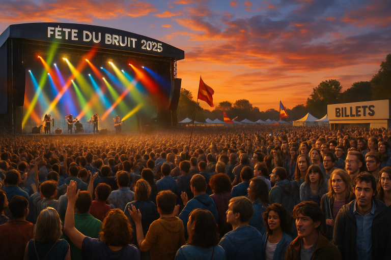 découvrez le succès retentissant de la fête du bruit 2025, qui a attiré 55 000 spectateurs enthousiastes et suscité l'engouement de 2 500 personnes en quête de billets. un événement incontournable qui célèbre la musique et la convivialité !