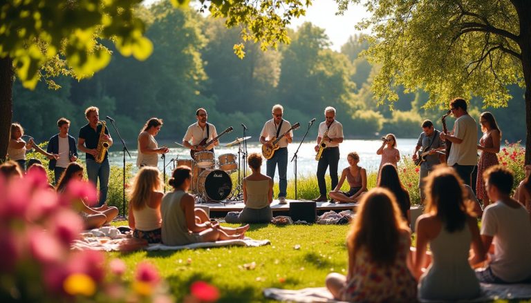 assistez à la clôture des rendez-vous de l'erdre 2025 ce dimanche et profitez des derniers concerts de jazz en plein air. un événement musical à ne pas manquer à nantes et sur l’erdre !