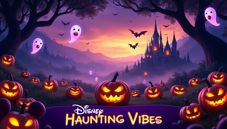 plongez dans l'ambiance envoûtante d'halloween avec le nouvel album 'disney halloween : haunting vibes', disponible dès maintenant sur toutes vos plateformes de streaming préférées. parfait pour accompagner vos soirées frissonnantes !