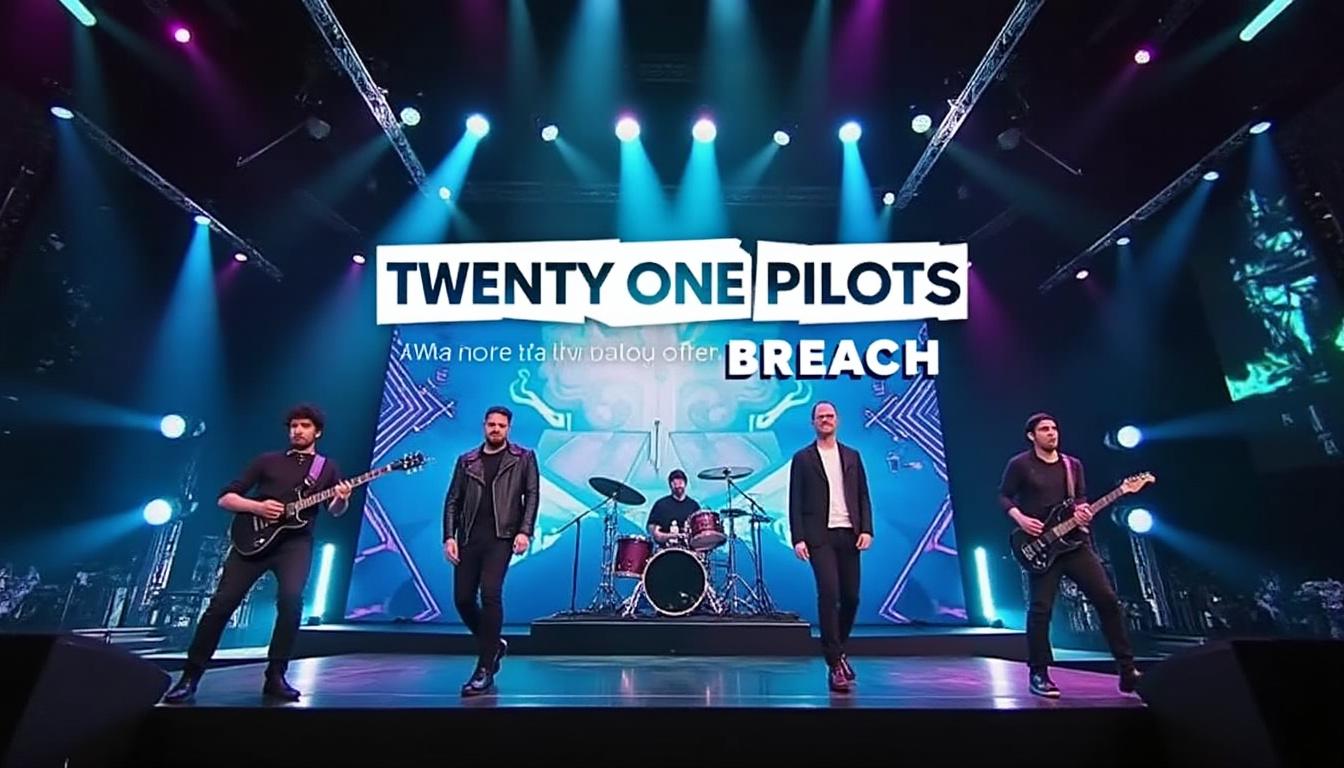 le duo twenty one pilots annonce la sortie de son nouvel album « breach ». plongez dans l’univers du groupe et découvrez un avant-goût exclusif de ce projet très attendu !