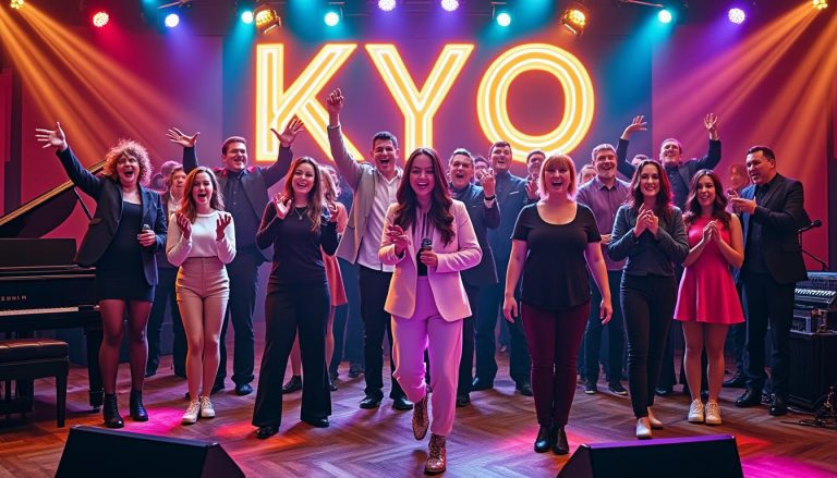 découvrez comment l'équipe de télématin s'est improvisée chorale pour célébrer la sortie du nouvel album de kyo, dans une ambiance festive et musicale sur le plateau.