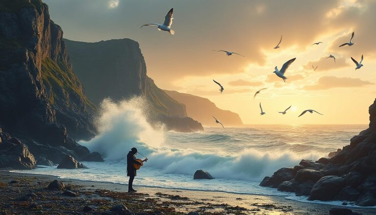 plongez dans l'univers maritime revisité par denez prigent avec son album innovant 'toenn-vor', où chants traditionnels bretons et sonorités modernes fusionnent pour offrir une expérience musicale unique.