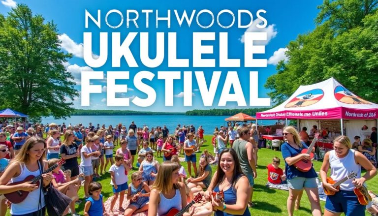 participez à la cinquième édition du festival de ukulélé des northwoods à shell lake ! découvrez concerts, ateliers et ambiance festive autour du ukulélé dans un cadre convivial. un rendez-vous incontournable pour les amateurs de musique et de culture.