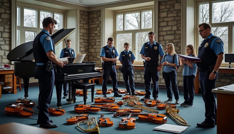 des instruments de musique d'une valeur de près de 3 000 dollars ont été volés dans une école de dublin, selon la police. découvrez les détails de cet incident et l'appel à témoins lancé par les autorités locales.