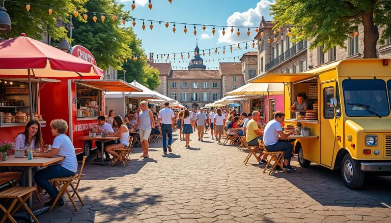 découvrez le festival des food-trucks à chinon et savourez une diversité de cuisines de rue jusqu'au 31 août 2025. profitez d'une expérience gourmande en plein air pour petits et grands !