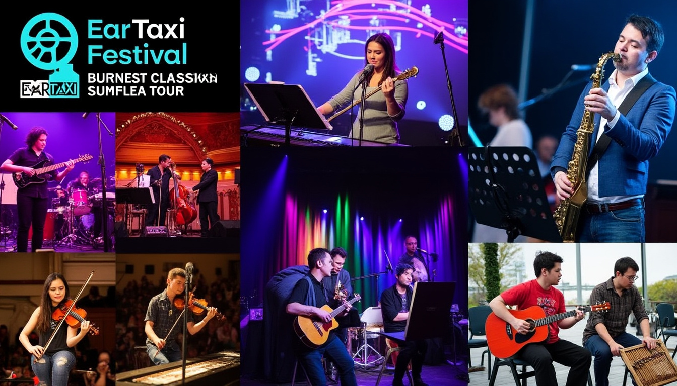 découvrez ear taxi, le méga-festival incontournable pour les amateurs de musique classique contemporaine. rendez-vous à partir du 3 octobre pour vivre des concerts uniques, des rencontres d'artistes et des performances innovantes.
