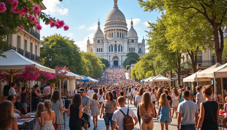 participez au festival de montmartre 2025 ! profitez d’un parcours gratuit avec concerts, expositions et ateliers pour tous, en plein cœur du 18e arrondissement de paris. un événement culturel incontournable à ne pas manquer !