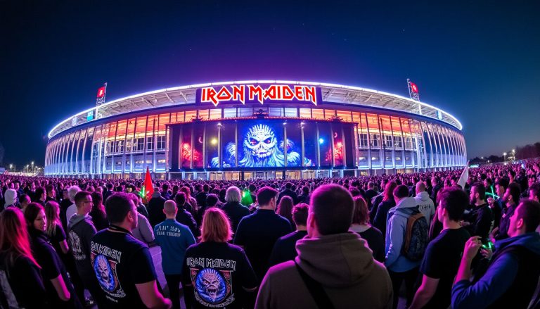 Ne manquez pas Iron Maiden en 2026 : le légendaire groupe de heavy metal donne deux concerts incontournables à Paris et Lyon. Préparez-vous à des shows spectaculaires et une ambiance survoltée !