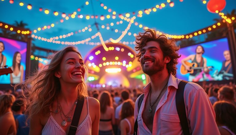 découvrez l’ouverture festive du pellicu-live ce jeudi, où anaïs et françois-xavier demaison inaugurent un festival placé sous le signe de l’harmonie retrouvée, avec des performances exceptionnelles de dutronc et patrick fiori.
